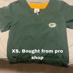 Green Bay Packers scrub top